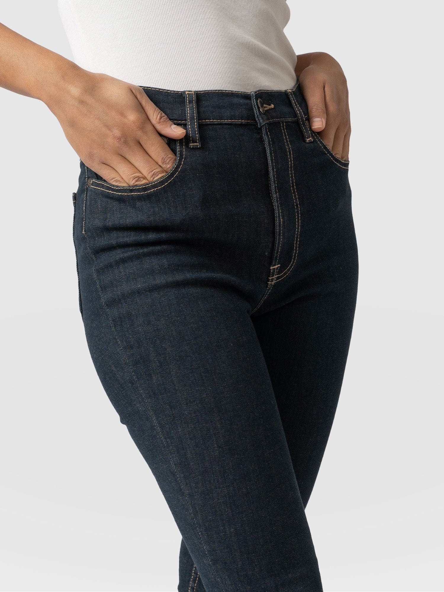 Classic Skinny Jeans Blue - Women's Jeans | Saint + Sofia® EU